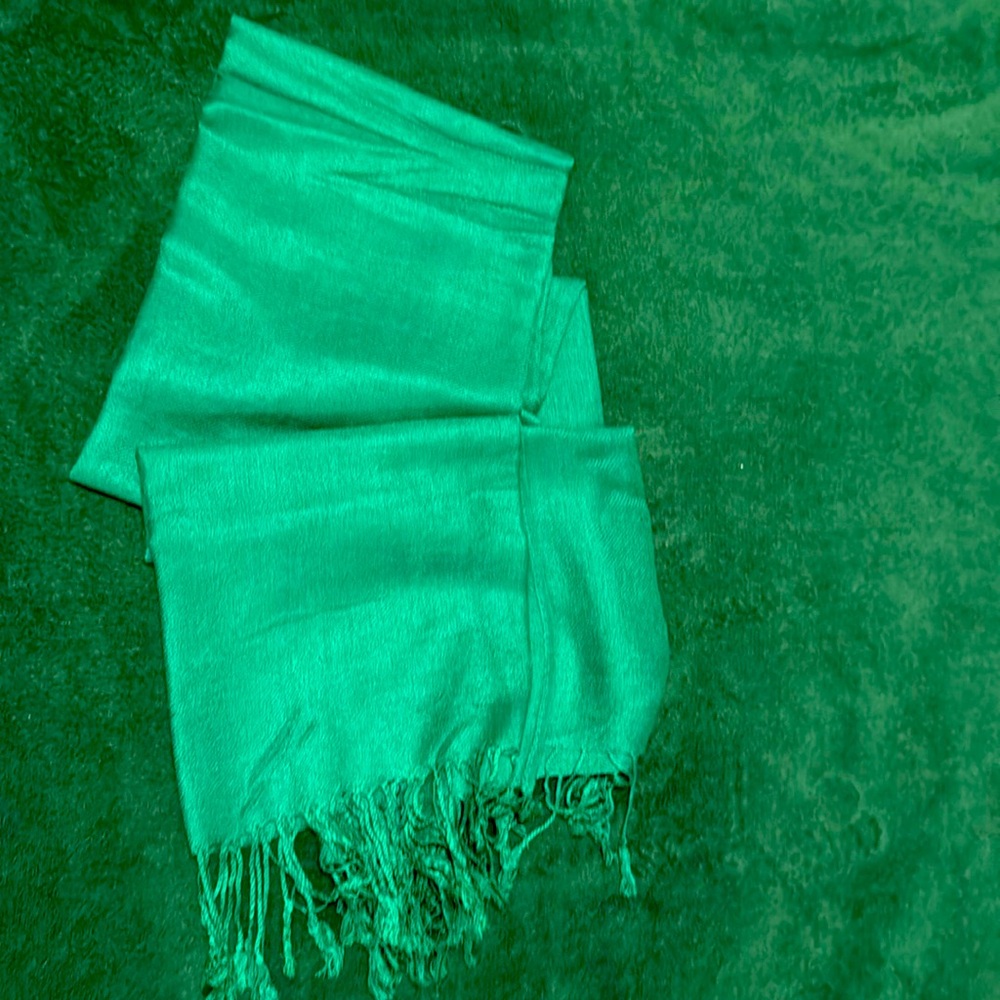 Scarf Scarves winter warm green.